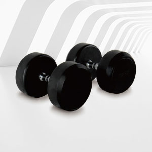 DP-01黑色固定包胶哑铃健身器材向日葵污视频APP下载批发